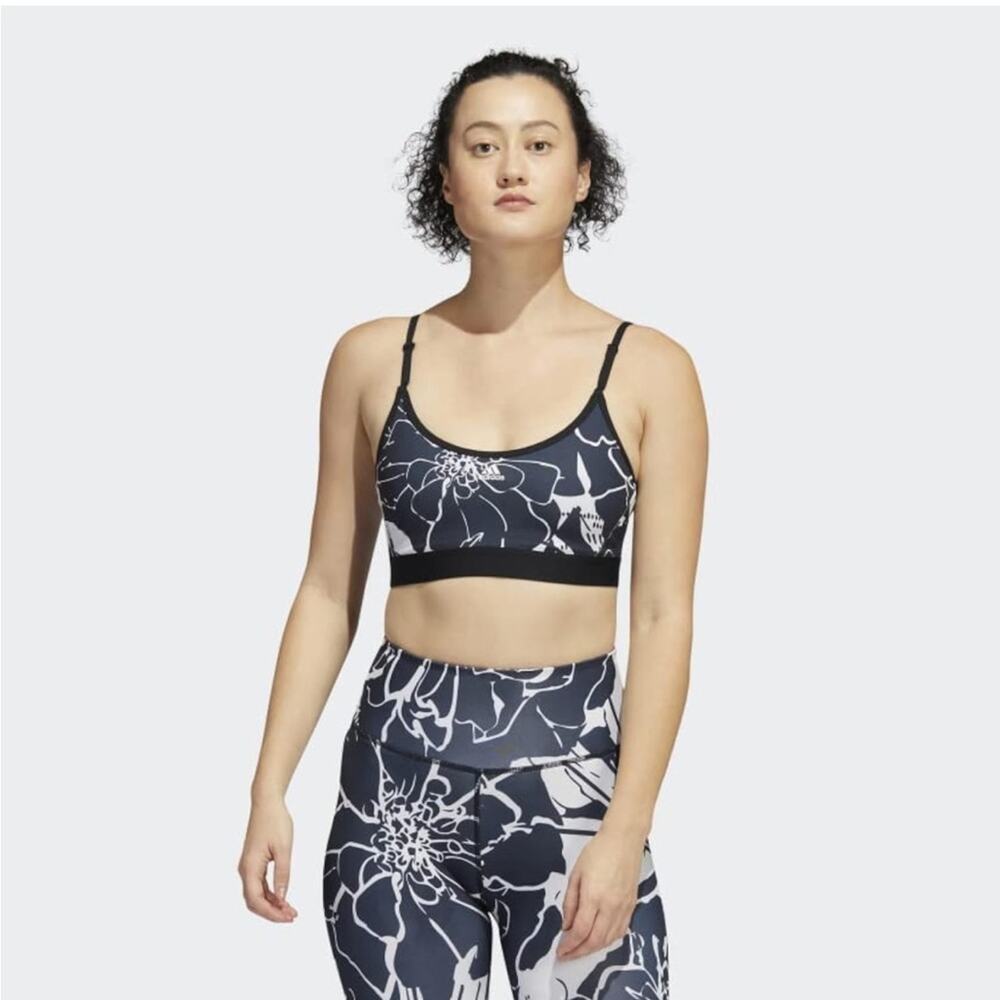 Adidas Sports Bra Light Support SZ L NEW!